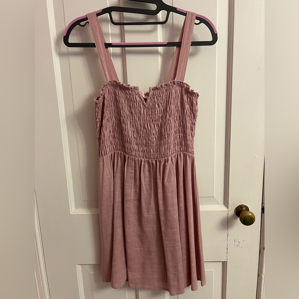 Pink Sleeveless Summery Dress